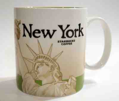 2008 Starbucks 16 Oz New York City Global Icon Collector Series Coffee Mug - Sold on eBay Sep, 24th 2018 for $14.95