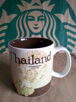THAILAND Starbucks City Country Mug 16 Oz NEW with SKU "Global Icon Series"  - Sold on eBay Sep, 24th 2018 for $29.00