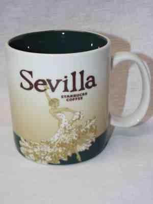 Starbucks SEVILLA Spain Global City Icon Collector Series 16oz Mug OUTSTANDING - Sold on eBay Sep, 23rd 2018 for $27.00
