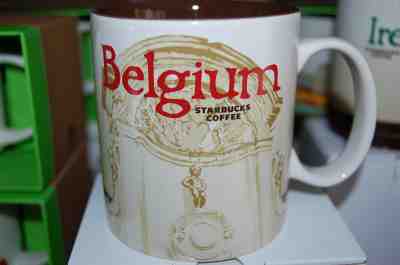 NEW Starbucks Belgium Global Icon Series Mug with Tags and Box - Sold on eBay Sep, 23rd 2018 for $39.95