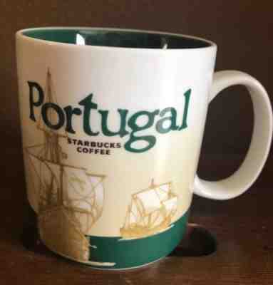 Starbucks Coffee Mug Portugal Global Icon City Collector Series 16 OZ. Price Tag - Sold on eBay Sep, 23rd 2018 for $24.99