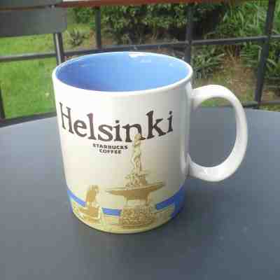16 oz.Starbucks Coffee Mugs Global Icon City Series 2016-2017 Helsinki Finland - Sold on eBay Sep, 22nd 2018 for $39.90