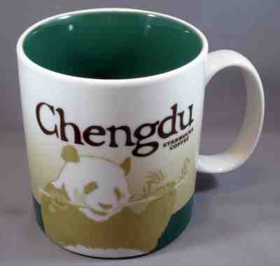 NEW UNUSED STARBUCKS® GLOBAL ICON SERIES • CHENGDU CITY MUG • 16 OUNCE CERAMIC - Sold on eBay Sep, 22nd 2018 for $25.95