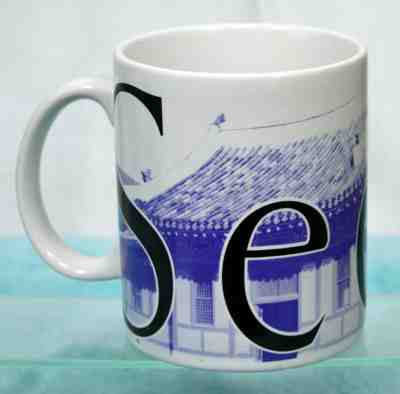Starbucks 2007 Seoul Global Icon Collector Series Coffee Mug Cup  - Sold on eBay Sep, 22nd 2018 for $15.99