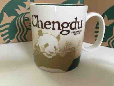 New Starbucks Coffee Collector Series Global Icon Chengdu City Mug 16oz - Sold on eBay Sep, 21st 2018 for $22.99