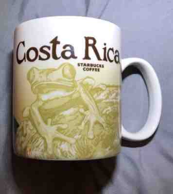 STARBUCKS Costa Rica Global Icon Series Collectors Coffee Cup MUG - Sold on eBay Sep, 20th 2018 for $19.50