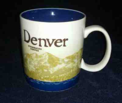 Starbucks Denver Global Icon Collector Series Coffee Cup Mug 16 oz 2009 Unused - Sold on eBay Sep, 20th 2018 for $10.49