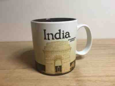 Starbucks India New Delhi Coffee Mug Global Icon City Collector Series Cricket - Sold on eBay Sep, 20th 2018 for $25.00