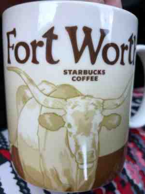 Starbucks Fort Worth Coffee Mug Cup - Global Icon Collector City Series 16 oz - Sold on eBay Sep, 19th 2018 for $30.00