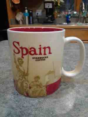 Starbucks Coffee Mug Global Icon City Collector Series 16oz SPAIN - Sold on eBay Sep, 19th 2018 for $10.00