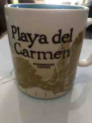 Starbucks Coffee Playa Del Carmen Global Icon Collector Series Mug 16 OZ - Sold on eBay Sep, 19th 2018 for $22.50