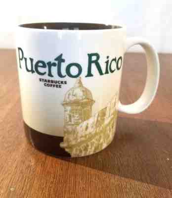 Starbucks Puerto Rico Global Icon Series 16 oz. Coffee Mug 2010 - Sold on eBay Sep, 17th 2018 for $10.00