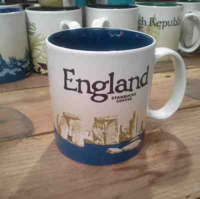 16 oz. Starbucks Coffee Mug Global Icon City Series 2016-2017 England ver.3 - Sold on eBay Sep, 17th 2018 for $39.90