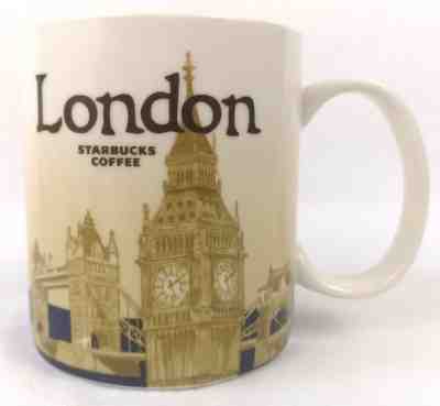 2012 Starbucks Coffee Global Icon Series Collector LONDON City Mug Cup Replica - Sold on eBay Sep, 17th 2018 for $19.99