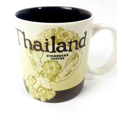 Rare 2009 Starbucks THAILAND Global Icon City Collector Series Mug 16oz   - Sold on eBay Sep, 17th 2018 for $15.00