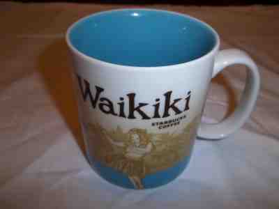 Starbucks 2010 Hawaii Waikiki Global Icon Collector Series Mug, 16 oz. Nice - Sold on eBay Sep, 16th 2018 for $25.00