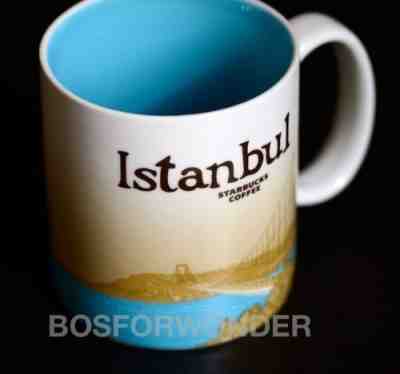 STARBUCKS ISTANBUL MUG ICON SERIE WITH SKU. BRAND NEW, 2009,16 fl oz/473mL, VHTF - Sold on eBay Sep, 16th 2018 for $24.95
