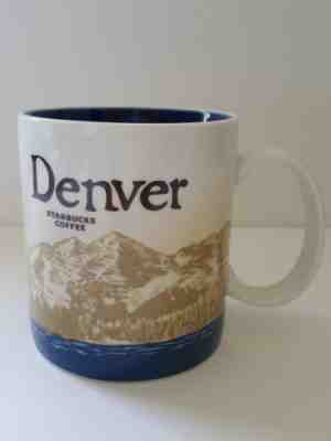 Starbucks Coffee Mug Collector Series Global Icon Denver  - Sold on eBay Sep, 16th 2018 for $10.45