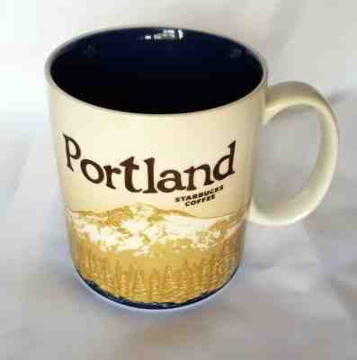  Starbucks Mug PORTLAND 2009 Collector Series Global Icon City 16 oz - Sold on eBay Sep, 15th 2018 for $15.99