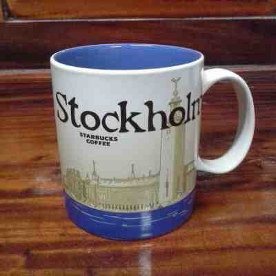 16 oz. Starbucks Coffee Mug Global Icon City Series 2015-2017 Stockholm Sweden - Sold on eBay Sep, 15th 2018 for $31.50