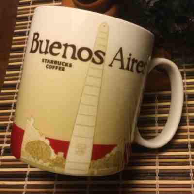 Rare Starbucks 2011 Buenos Aires Global Icon Collector Series Mug 16 oz. - Sold on eBay Sep, 15th 2018 for $65.00