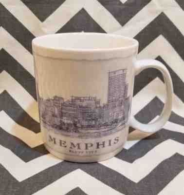 STARBUCKS MEMPHIS ARCHITECT SERIES CITY COFFEE MUG 18 oz 2006 SKYLINE ICON  - Sold on eBay Sep, 14th 2018 for $10.00