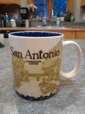 Starbucks Global Icon Series San Antonio Mug 2012 16 oz Rare Discontinued  - Sold on eBay Sep, 14th 2018 for $24.00