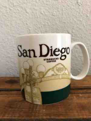 2009 Starbucks Mug SAN DIEGO CALIFORNIA Collector Series Coffee Global Icon 16oz - Sold on eBay Sep, 14th 2018 for $14.50