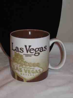 Las Vegas 16 OZ Starbucks Coffee Mug, Global Icon Collector Series 2009 - Sold on eBay Sep, 14th 2018 for $10.00