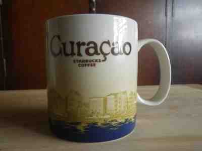 NWOB CURACAO Global Icon Series City Mug Starbucks Coffee Willemstad 011017453