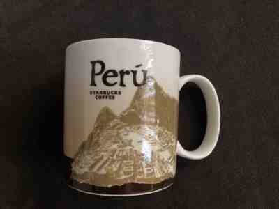 Brand New Starbucks Ceramic Coffee Mug Peru Global Icon Series 16oz - Sold on eBay Sep, 13th 2018 for $38.00