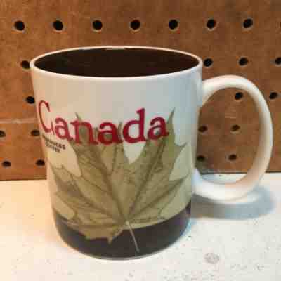 Starbucks Global Icon Series Canada Mug w Maple Leaf - Sold on eBay Sep, 13th 2018 for $24.00