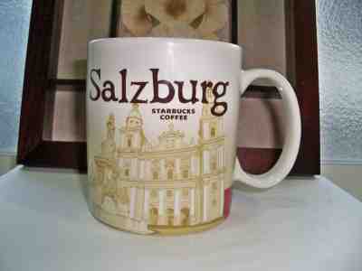 STARBUCKS CITY MUG RETIRED AUSTRIA SALZBURG GLOBAL ICON SERIES 16oz - Sold on eBay Sep, 13th 2018 for $49.99
