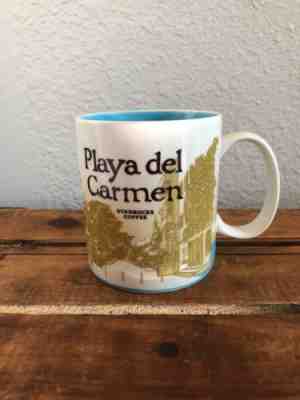 Starbucks Coffee Playa Del Carmen Global Icon Collector Series Mug 16 OZ - Sold on eBay Sep, 12th 2018 for $18.20