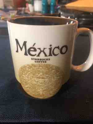 MEXICO Starbucks Coffee Collector Global Icon City Mug Series NEW! - Sold on eBay Sep, 12th 2018 for $11.51