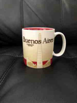 Rare Starbucks 2011 Buenos Aires Global Icon Collector Series Mug 16 oz. Sticker - Sold on eBay Sep, 12th 2018 for $50.00