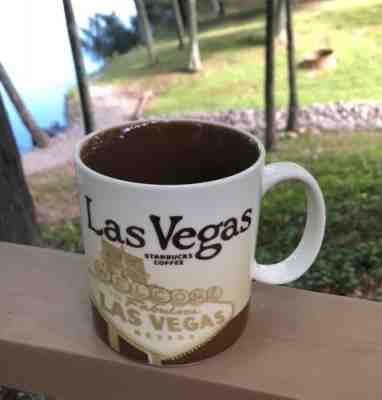 Las Vegas 16 OZ Starbucks Coffee Mug, Global Icon Collector Series 2012 Ceramic - Sold on eBay Sep, 11th 2018 for $22.00