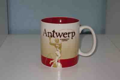 NWT Starbucks ANTWERP Belgium Global Icon City Collector Series Mug with SKU - Sold on eBay Sep, 11th 2018 for $32.99