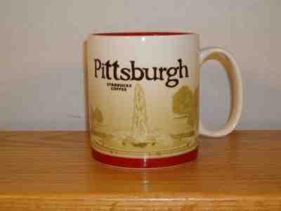 STARBUCKS 2011 GLOBAL ICON SERIES COLLECTOR'S COFFEE MUG PITTSBURGH, PA Cup - Sold on eBay Sep, 10th 2018 for $39.99