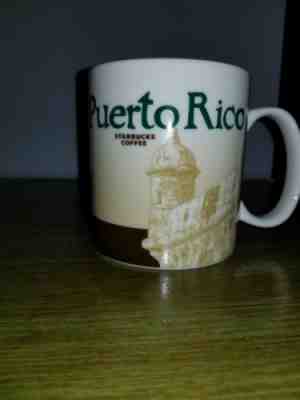 Starbucks PUERTO RICO Global Icon City Collector Series Coffee Mug 16oz - Sold on eBay Sep, 10th 2018 for $10.00
