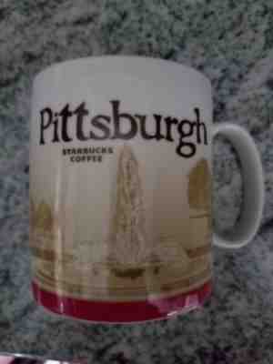 Starbucks 16 oz Global Icon City Collector Series Mug Pittsburgh