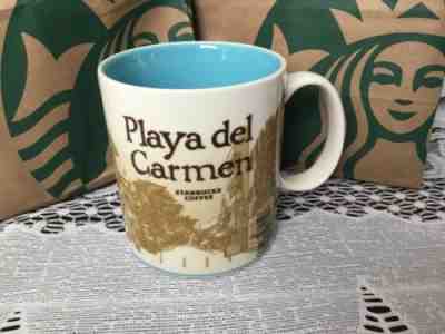 Starbucks Coffee Playa Del Carmen Global Icon Collector Series Mug 16 OZ - Sold on eBay Sep, 9th 2018 for $25.00