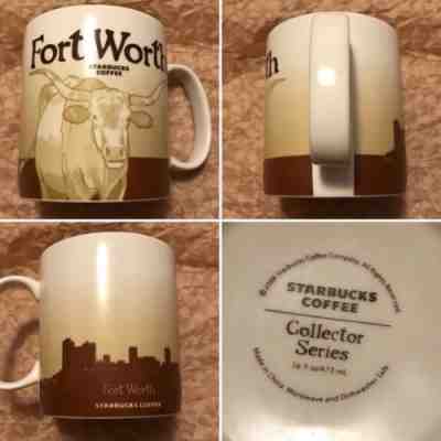 Starbucks Fort Worth Texas Global Icon Collector Series City Mug - Sold on eBay Sep, 9th 2018 for $40.00