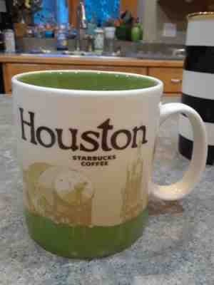 Starbucks Collector Series Coffee/Tea Mug Houston -16 oz. Global Icon Texas  - Sold on eBay Sep, 9th 2018 for $20.00
