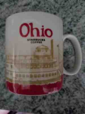 Starbucks Mug Ohio Global Icon 2012 Collector Series Coffee Cup - Sold on eBay Sep, 8th 2018 for $15.75