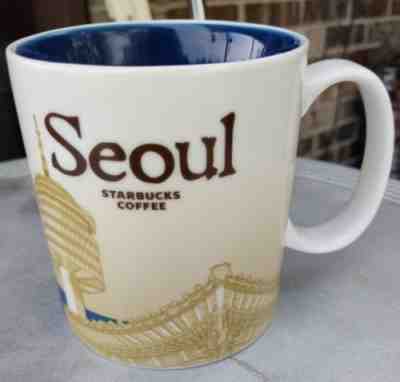 Seoul Coffee Mug South Korea Skyline City Tea Cup Souvenir Birthday  Christmas Seoul Tourism Gifts Idea for Men Women Mug 11oz 