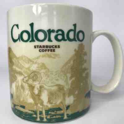 Starbucks Coffee COLORADO Country Mug City Icon Series 16oz - Sold on eBay Sep, 8th 2018 for $24.49