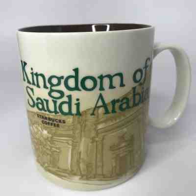 Starbucks Coffee KINGDOM OF SAUDI ARABIA Country Mug City Icon Series 16oz - Sold on eBay Sep, 8th 2018 for $15.99