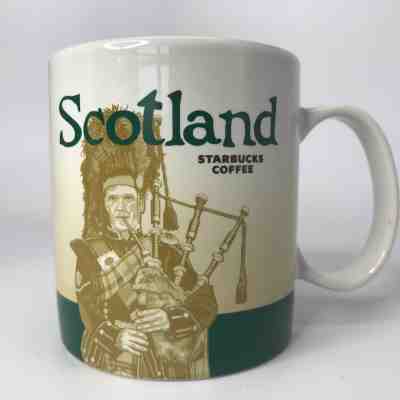 Starbucks Coffee SCOTLAND City Country Mug Global City Icon Series 16oz - Sold on eBay Sep, 8th 2018 for $33.00