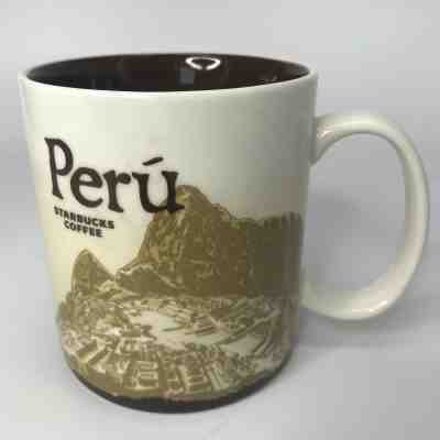 Starbucks Coffee PERU City Country Mug Global City Icon Series 16oz - Sold on eBay Sep, 8th 2018 for $32.00